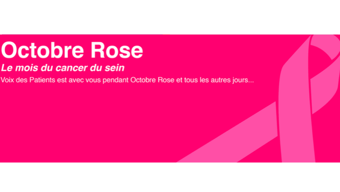 Octobre rose sur Voix des Patients, c’est parti !