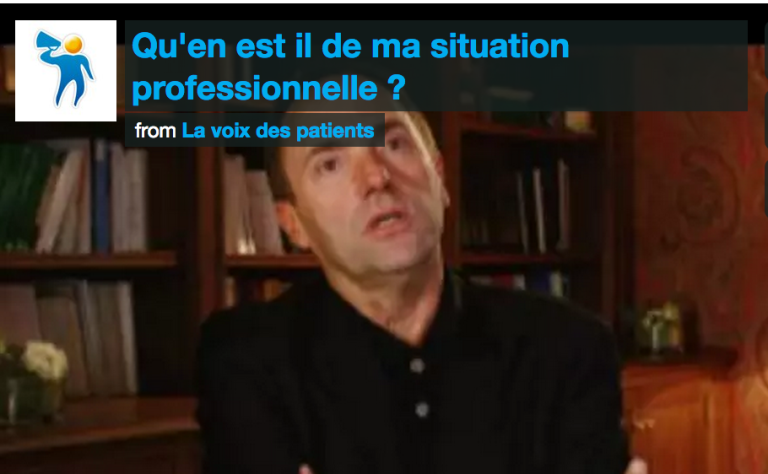 Maladies chroniques : « Qu’en est-il de ma situation professionnelle ? »