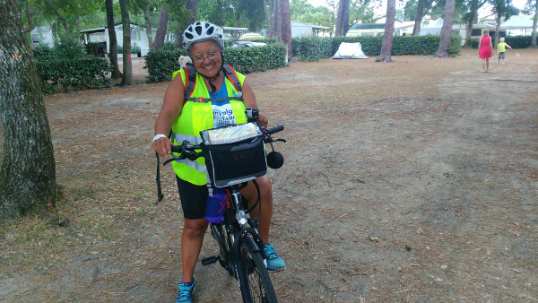 Fibromyalgie : La Rochelle- Bayonne en vélo, challenge gagné pour Carole !