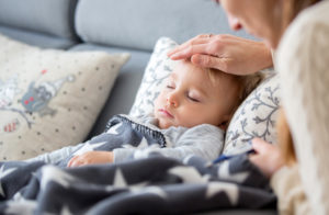 enfant malade du syndrome de Kawasaki