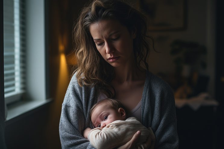 Juste après sa grossesse, elle est touchée par une thyroïdite de Hashimoto